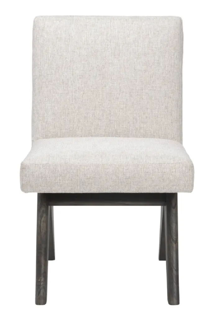Beige V-Leg Dining Chair Eichholtz ��rudit Modern Kitchen Chair
