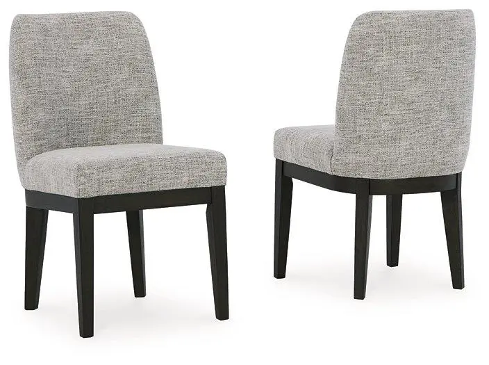 Burkhaus Dining Chair - Modern Side Chair Dining Room Set