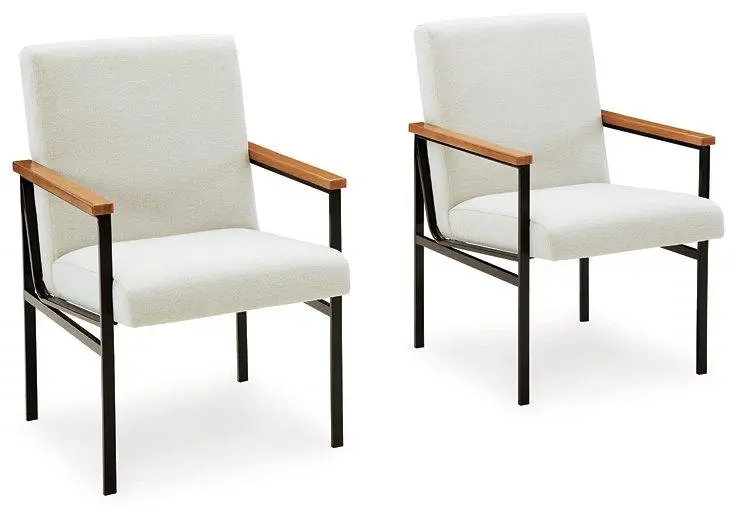 Dressonni Dining Arm Chair - Comfortable Upholstered Chair Dining Room