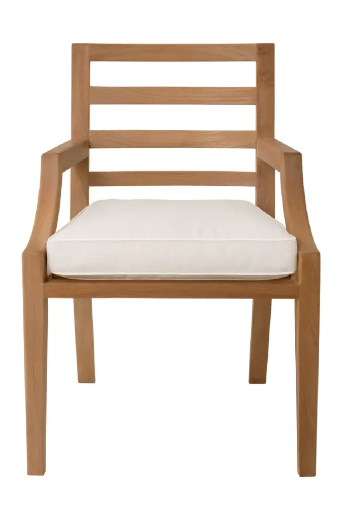 Japandi Outdoor Dining Armchair Eichholtz Hera Scandinavian Design