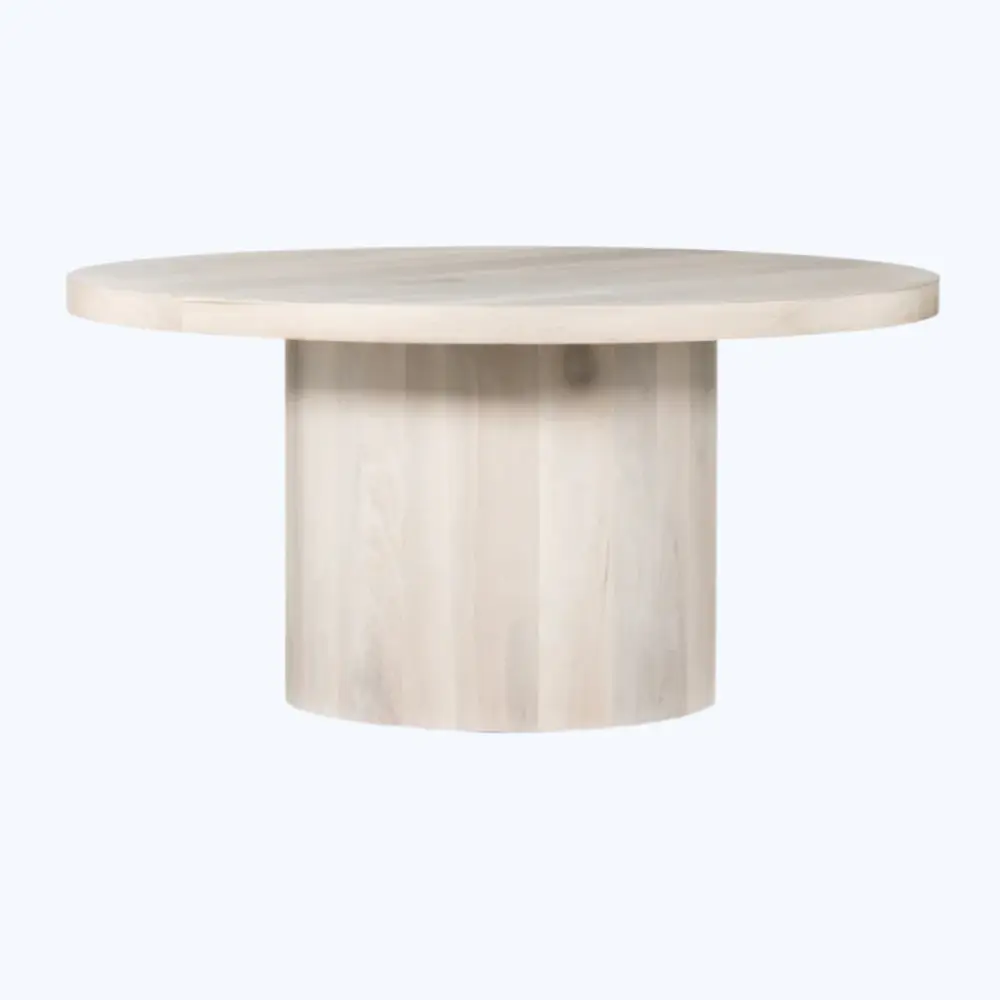 Acacia Wood Hudson Round Dining Table