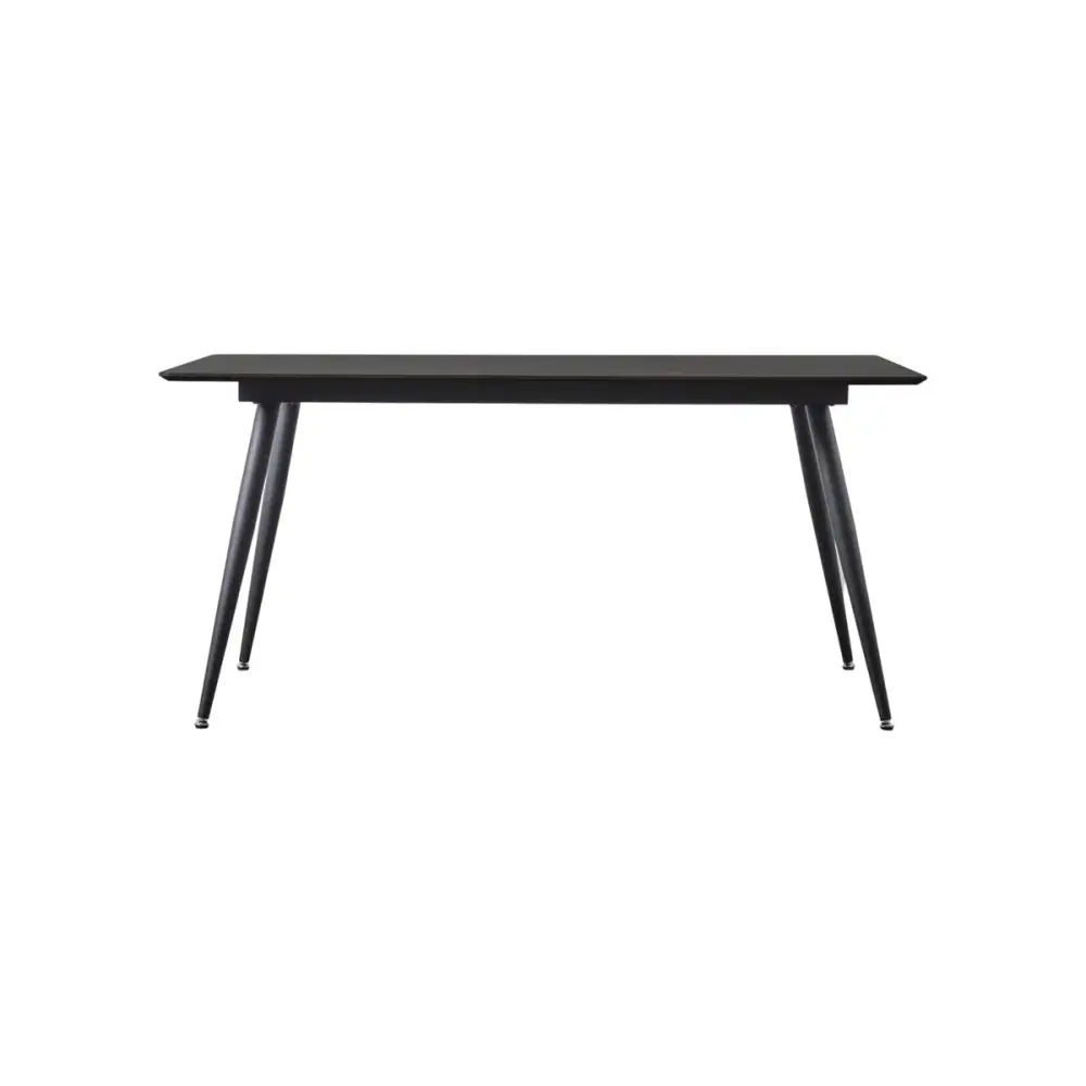 Aston Dining Table - Jet-black