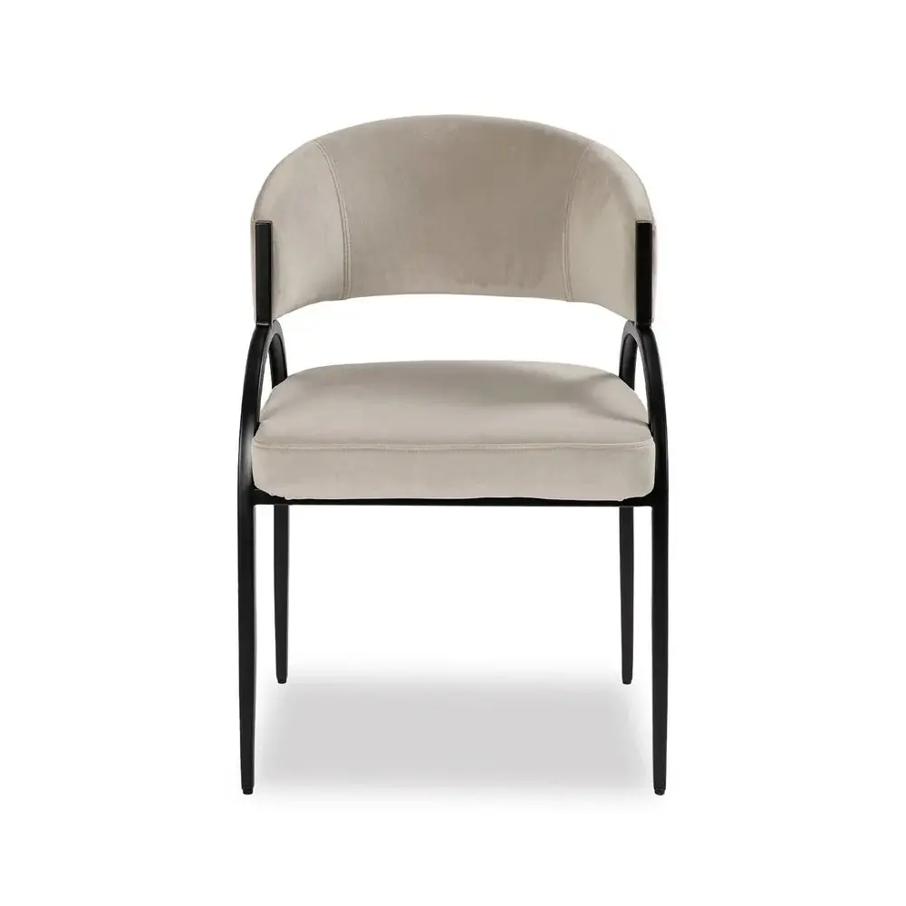 Bonnet Dinning Chair - Kaster Buoyant Grey