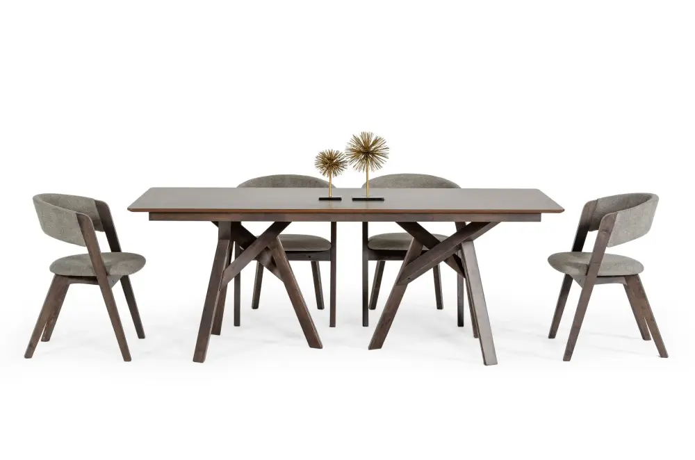 Modrest Grover - Modern Shadowy Wenge Dining Table