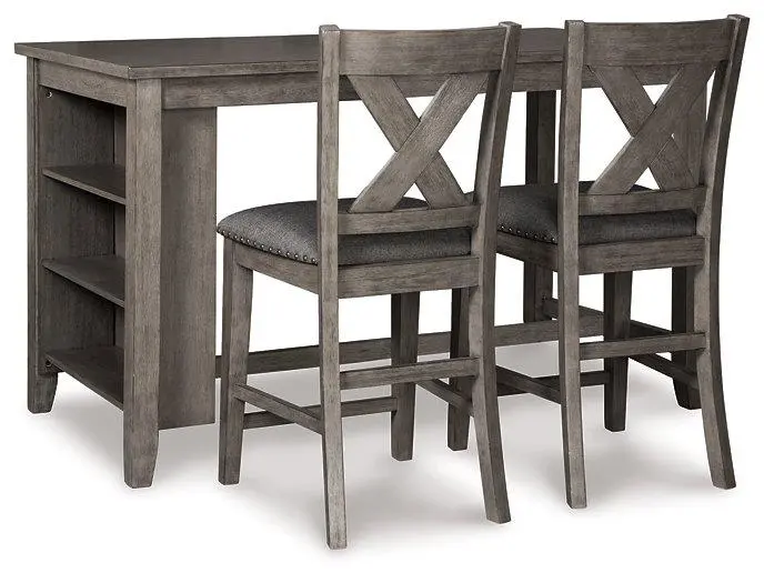 Caitbrook Complete Dining Set - Modern Table and Chairs Family Meals
