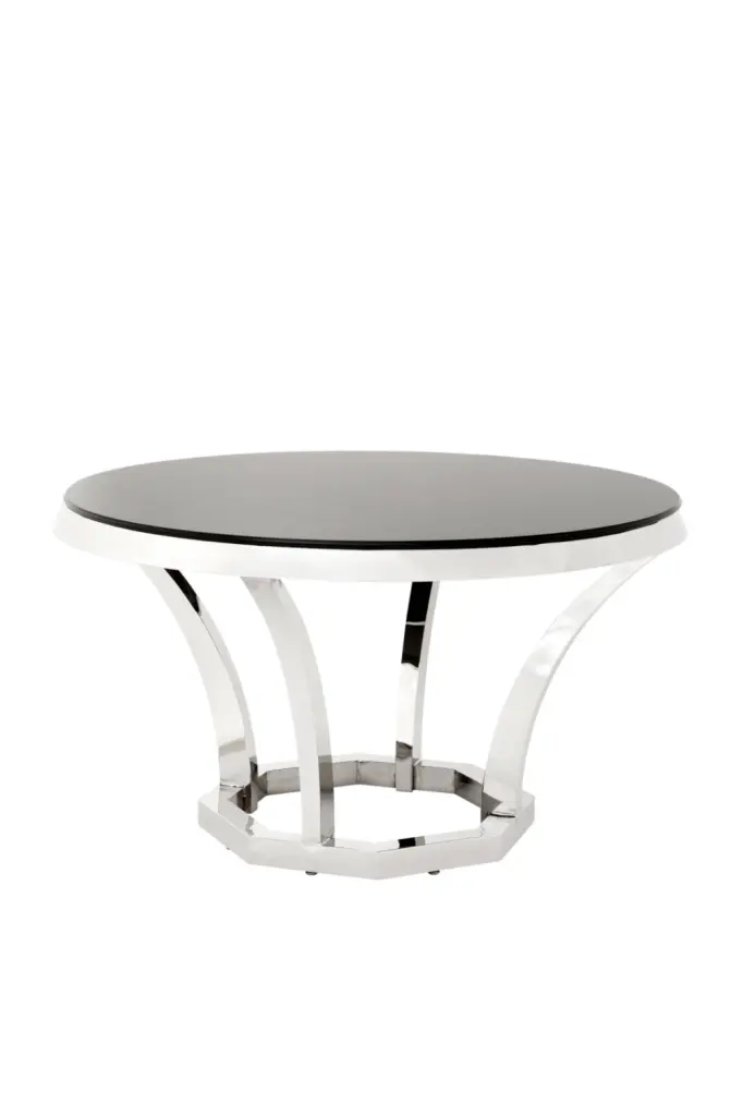 Eichholtz Valentino Round Dining Table Elegant Kitchen Table