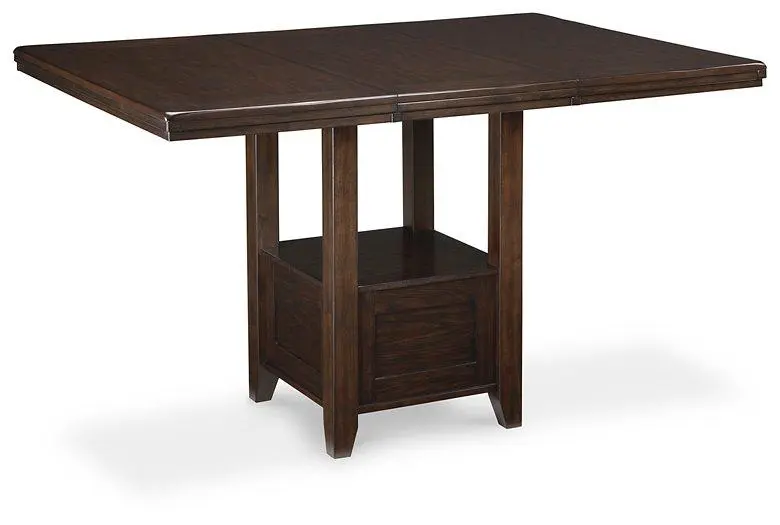 Haddigan Counter Height Dining Extension Table - Expandable Kitchen Table
