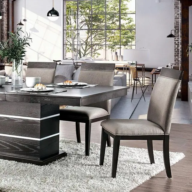 Modoc Espresso Dining Table Solid Wood Kitchen Table