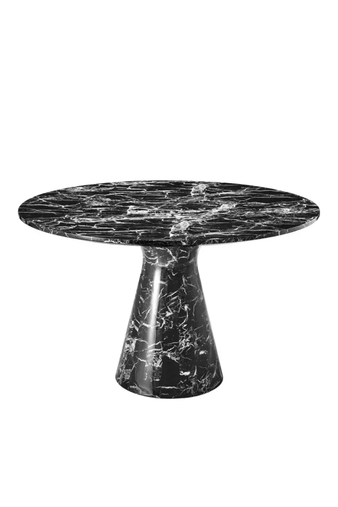 Round Marble Dining Table Eichholtz Turner - Modern Dining Furniture