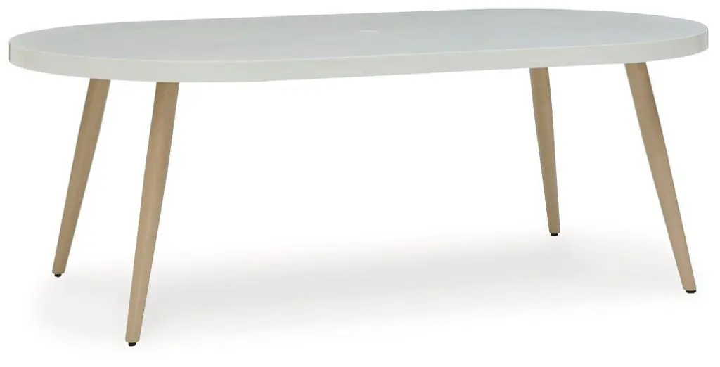 Seton Creek Outdoor Dining Table Weatherproof Patio Table