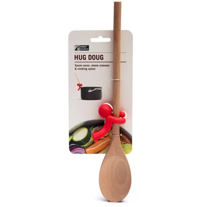 Hug Doug Spoon Saver Wood Cooking Spoon