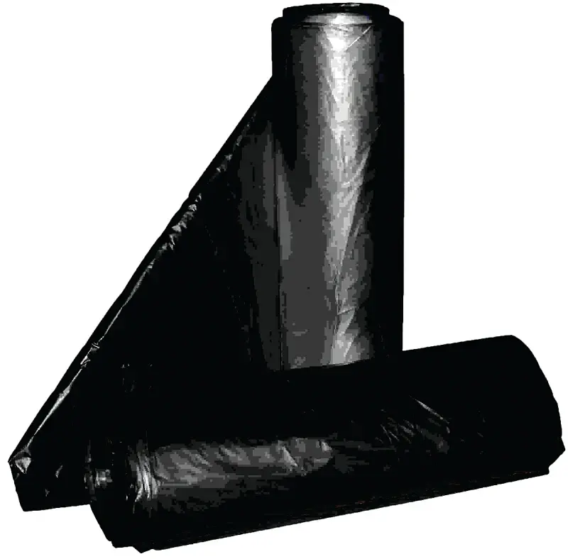 ALUF Plastics RCT-45X Royal Crown Top Liner, 45 gal, Onyx, 40 x 46 , Metalocene Blend, 40 L