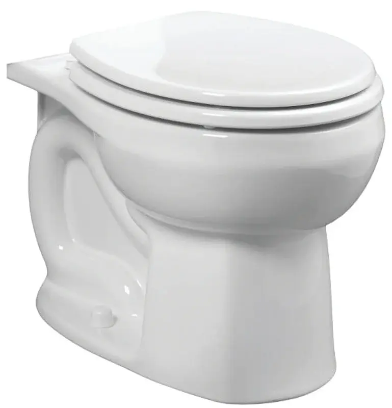 American Standard Colony 3251D.101.020 Flushometer Toilet Bowl, Round, 12 Rough-, Vitreous China, Pearl