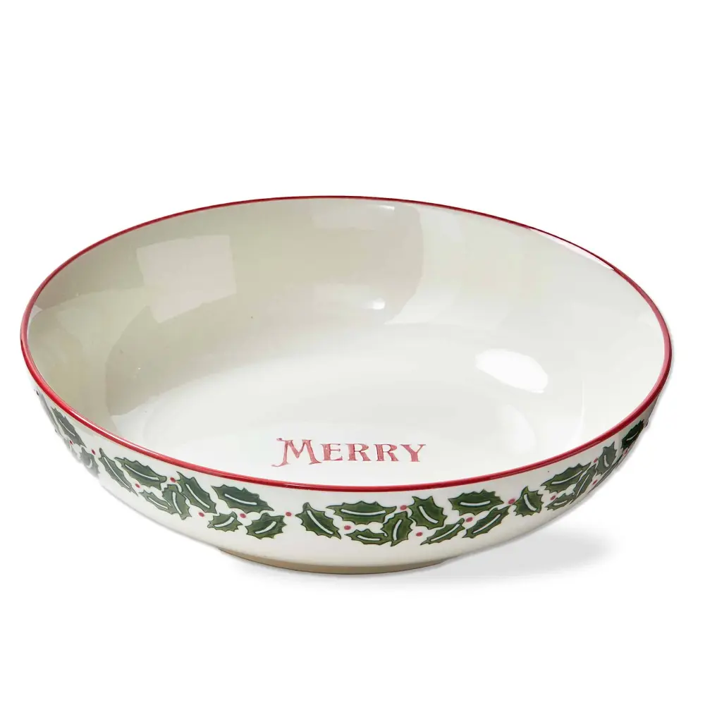 Christmas "Merry" Season Serving Bowl