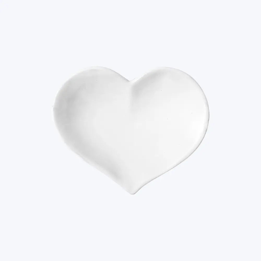 Heart Dessert Plate