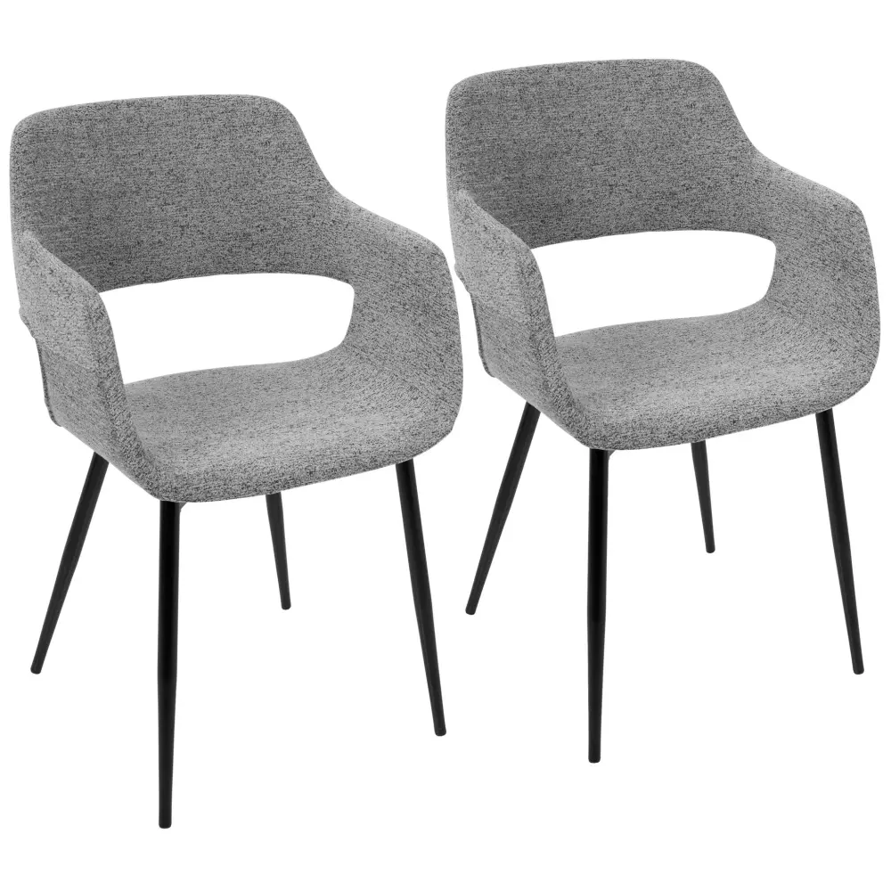 Margarite - Contemporary Dining / Chair place 2) - Black / Gray