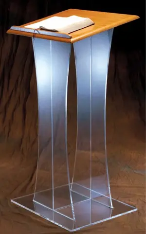 Woerner Industries - Perspex Table Top Lectern | #3300W