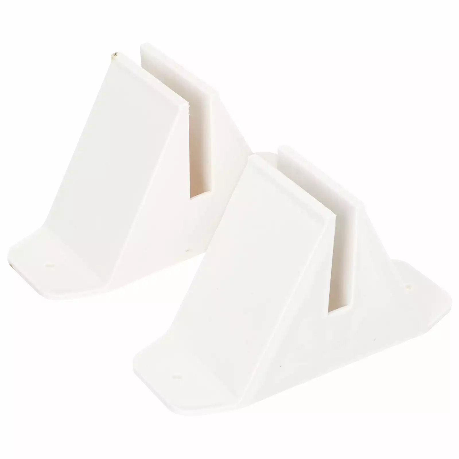 2Pcs Wear-resistant Divider Stands Thickened Divider Bases Plastic Screen Feet Divider Supply Etereauty