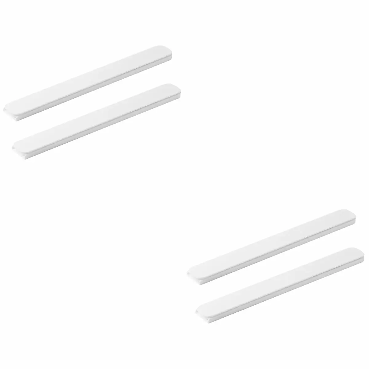 2 Pairs Drawer Slides Punch Free Glides Heavy Duty Closet Book Table Dresser WynBing