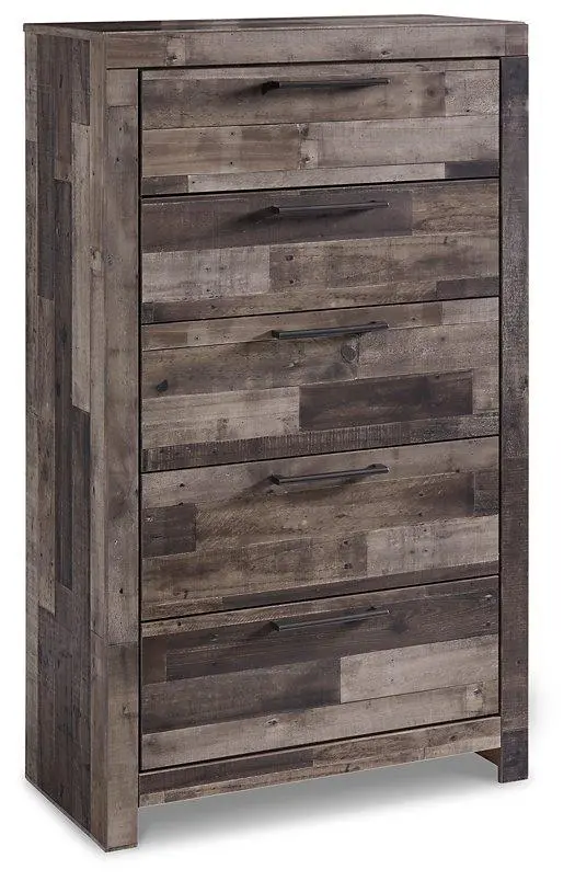 Derekson 5-Drawer Chest Drawers Bedroom Storage