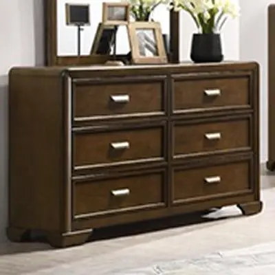 Diamond Modern Furniture CM Coffield 6-Drawer Dresser B5530-1