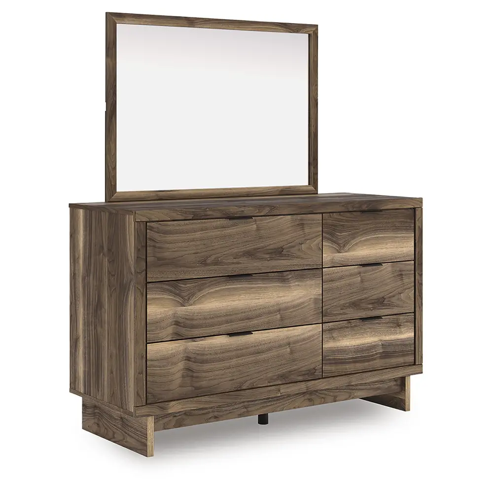 Diamond Modern Furniture Exclusive Design Chirason 6-Drawer Dresser Mirror PCB3367-221/PCB3367-36