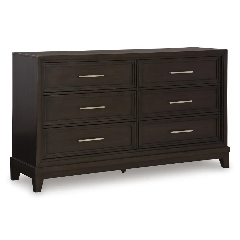 Diamond Modern Furniture Exclusive Design Neymorton 6-Drawer Dresser B618-31