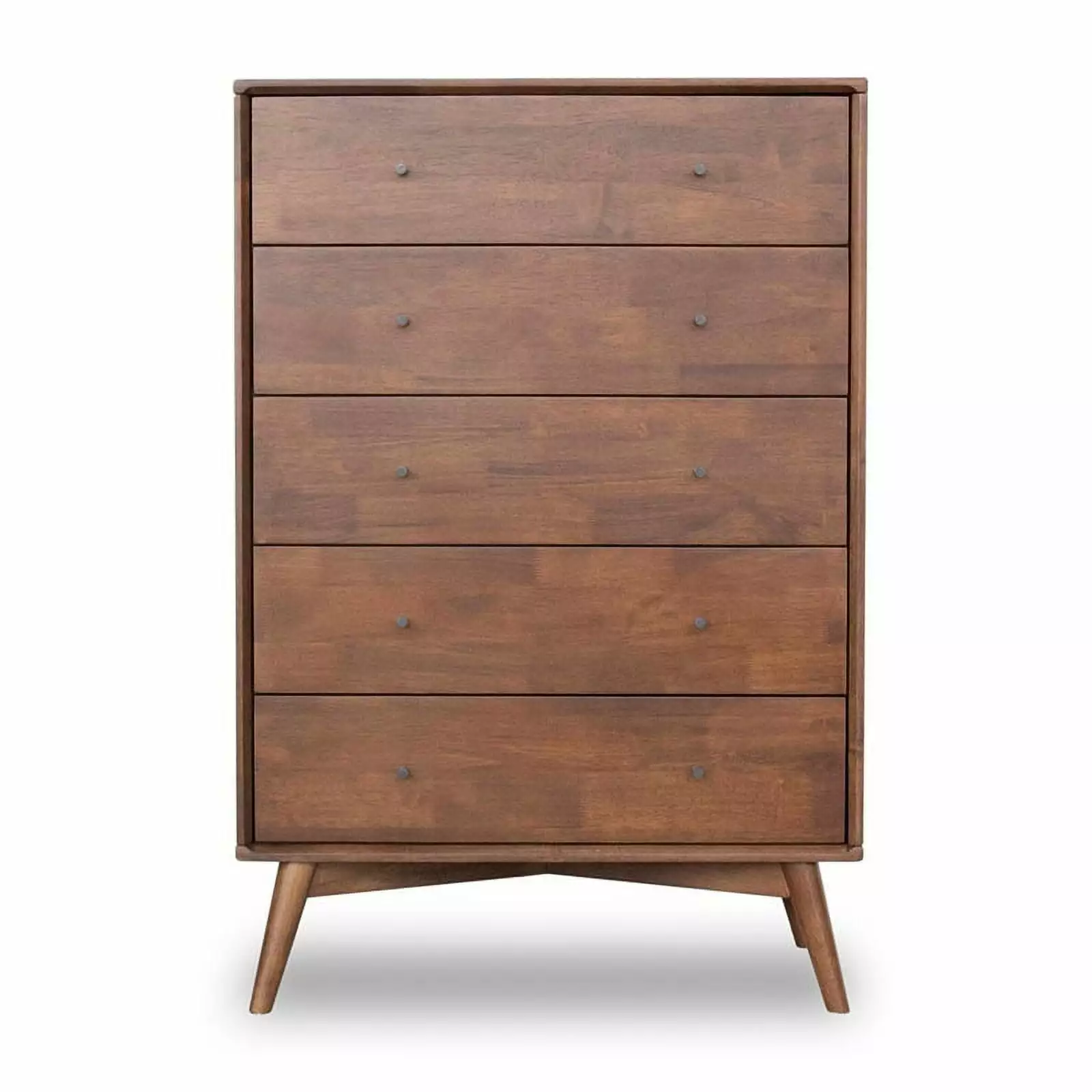 Mid Century Modern Denver Walnut Brown Dresser Bedroom Furniture PEMBERLY ROW