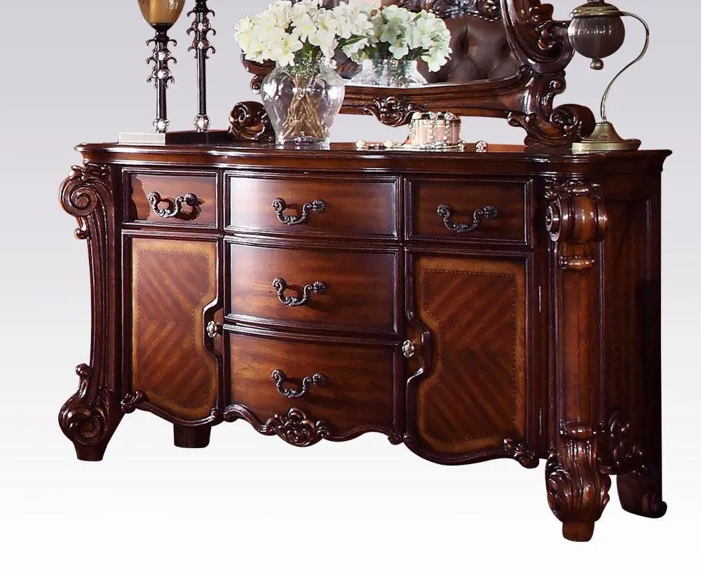 Acme Vendome Cherry Traditional Dresser/Server 22005 - Spacious Bedroom Storage