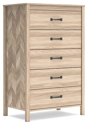 Battelle Chest Drawers 5-Drawer Storage Dresser Bedroom