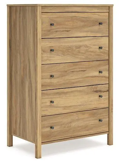 Bermacy Chest Drawers 5-Drawer Storage Dresser Bedroom