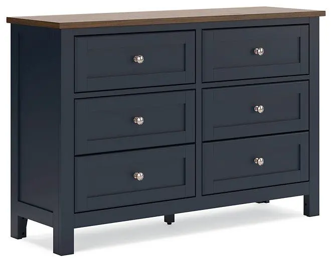 Landocken Dresser - Elegant Wooden Dresser Bedroom Storage