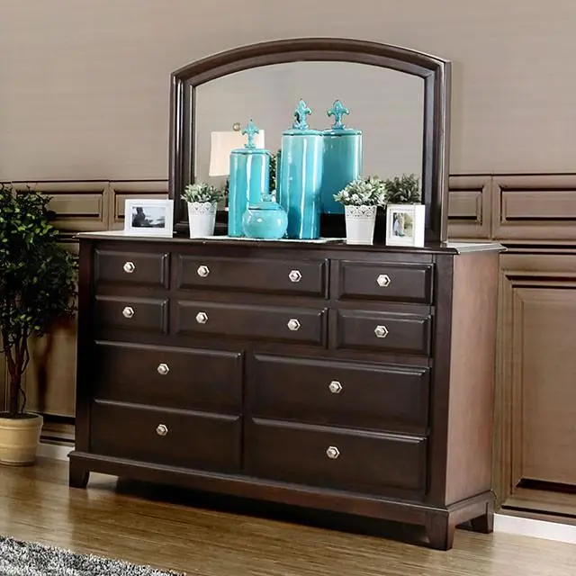 Litchville Brown Cherry Dresser Spacious Bedroom Organizer