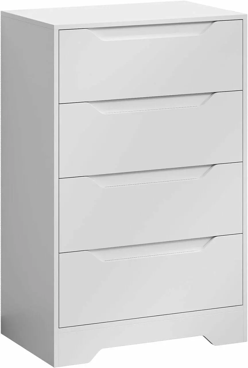 4 Drawers Chest Dresser Storage Tower Bedroom Hallway Nursery Organizer NOBRAND