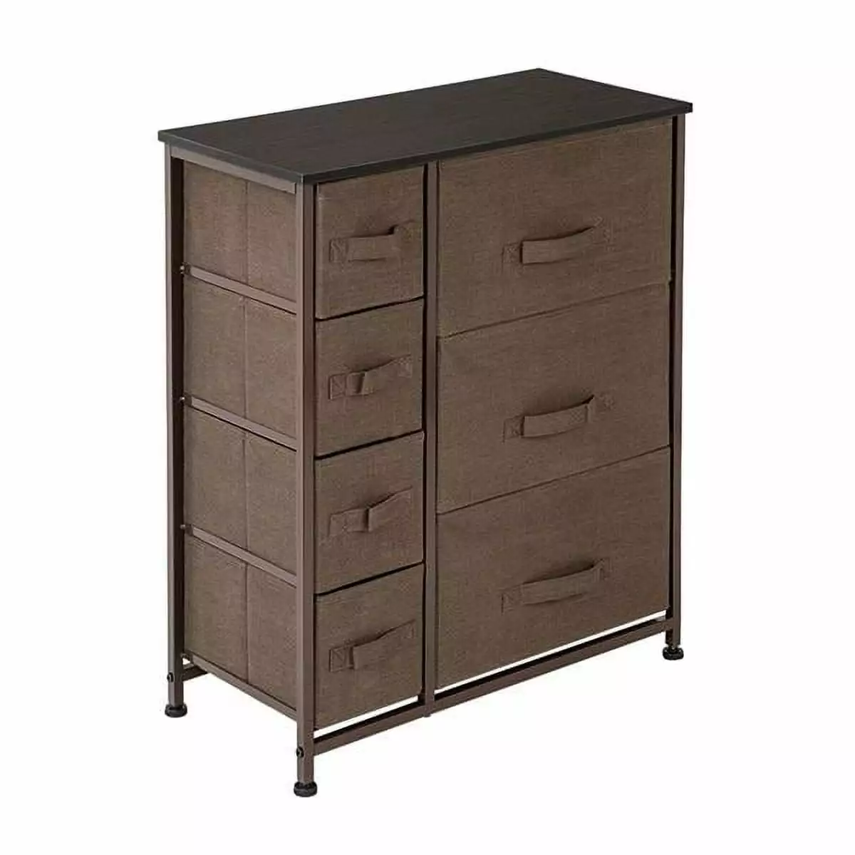 7-Drawer Fabric Bin Dresser Storage Tower Unit Bedroom Closet Office Qjuhung