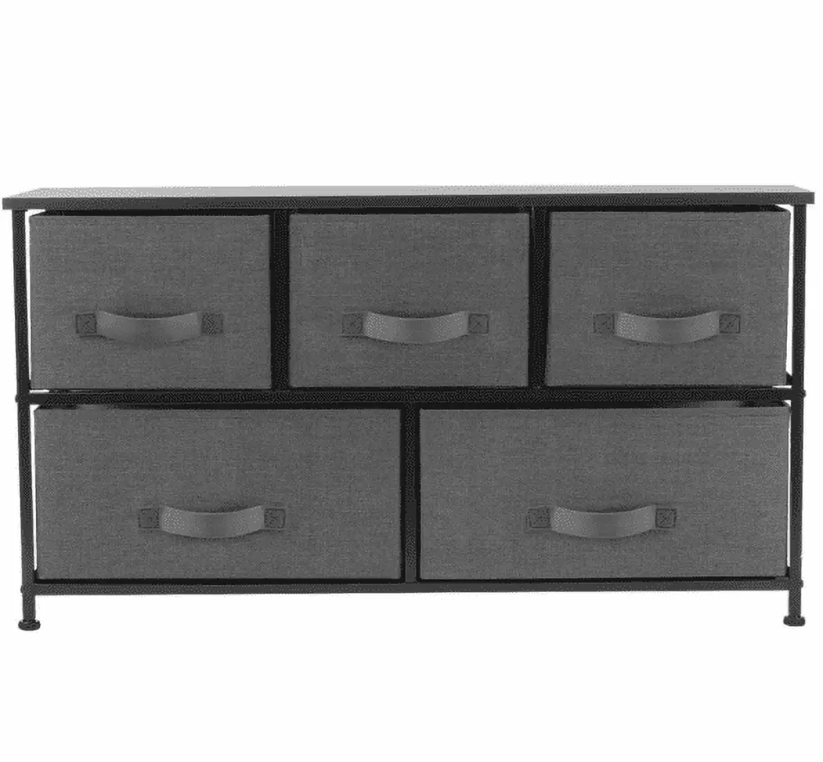 SalonMore Dresser 5 Drawers Fabric Storage Tower Bedroom Hallway Entryway
