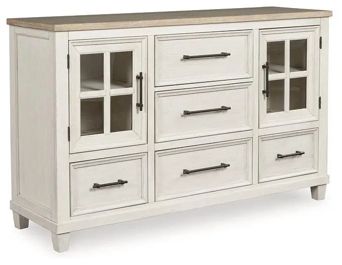 Shaybrock Dresser - Modern Chest Drawers Bedroom