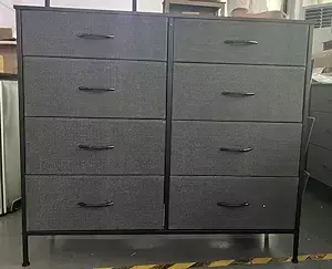 SONGMICS Dresser Unit Bedroom Storage Sturdy Frame and Modern Design