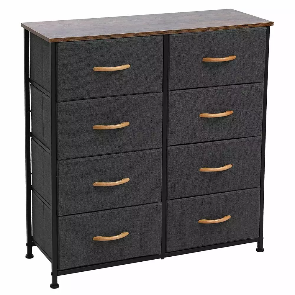 UBesGoo 8 Drawer Dresser Storage Tower Organizer Unit Sturdy Steel Frame