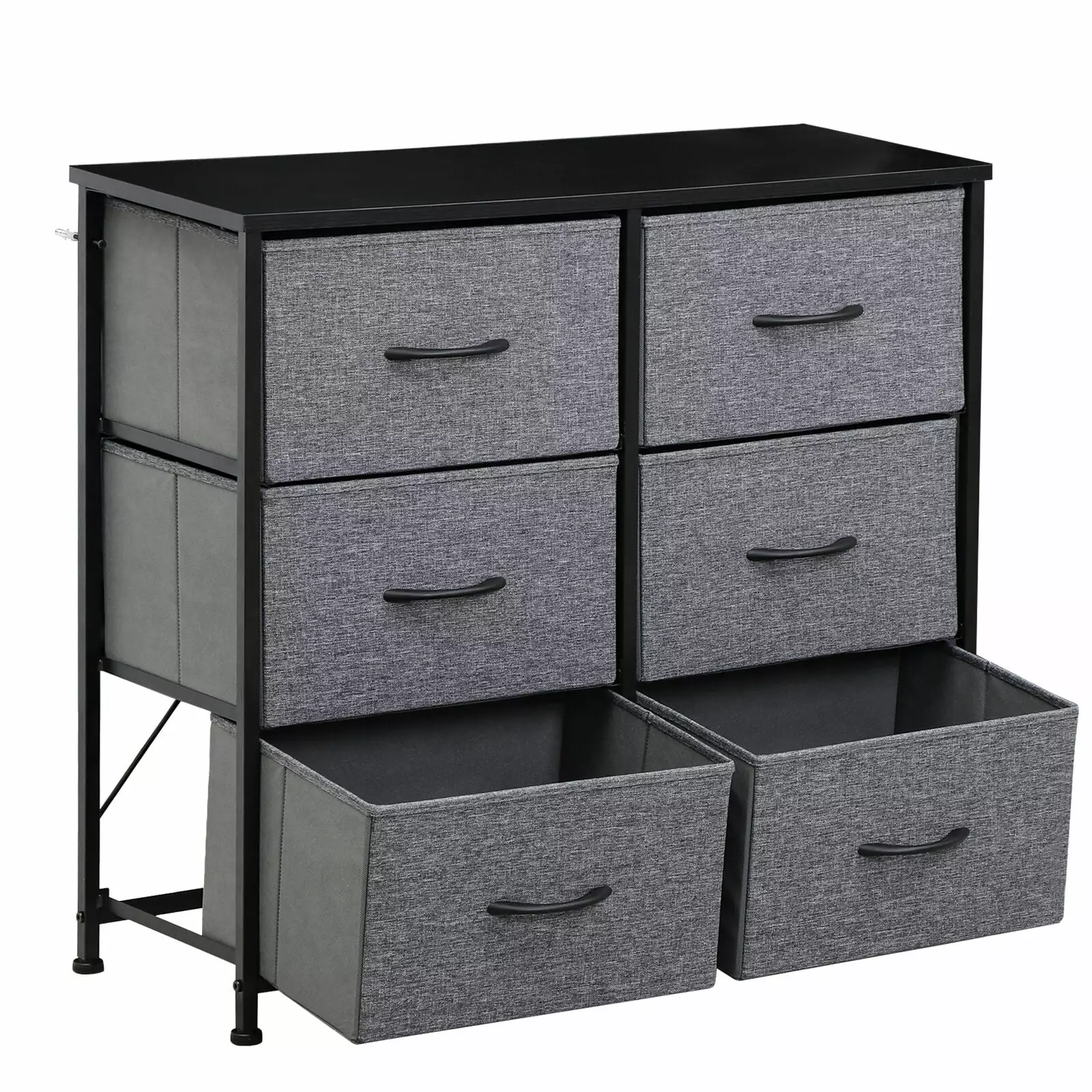 ZGBY 6 Drawer Dresser Storage Tower Closet Nursery Bedside Living Room ZGBY Home Products