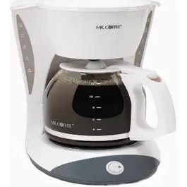 12-Cup Pause 'N Serve Coffeemaker White Convenient Brewing Mr. Coffee