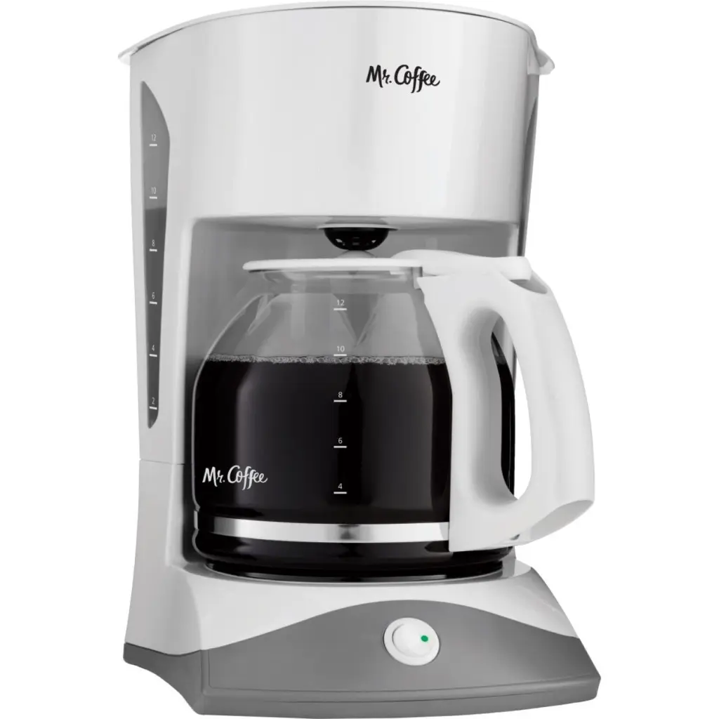 Mr Coffee 12 Cup Switch White Coffee Maker Automatic Shutoff Mr. Coffee