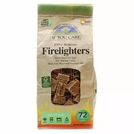 If You Care FSC Certified Firelighters 72 Count Eco Friendly Fire Starter
