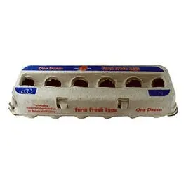 Egg Carton Paper Holds 1 Dozen Safe Egg Storage Various