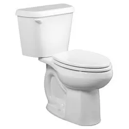 Colony Toilet-To-Go Elongated 1.6 GPF White Efficient Water Use American Standard