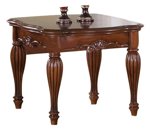 Acme Dreena End Table Cherry 10291 - Traditional Living Room Side Table