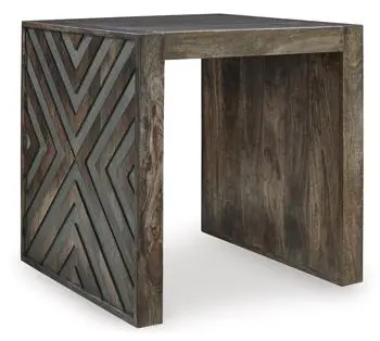 Dreggan End Table - Small Side Table Living Room or Bedroom