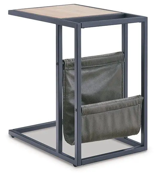 Freslowe Chairside End Table - Compact Side Table Small Spaces