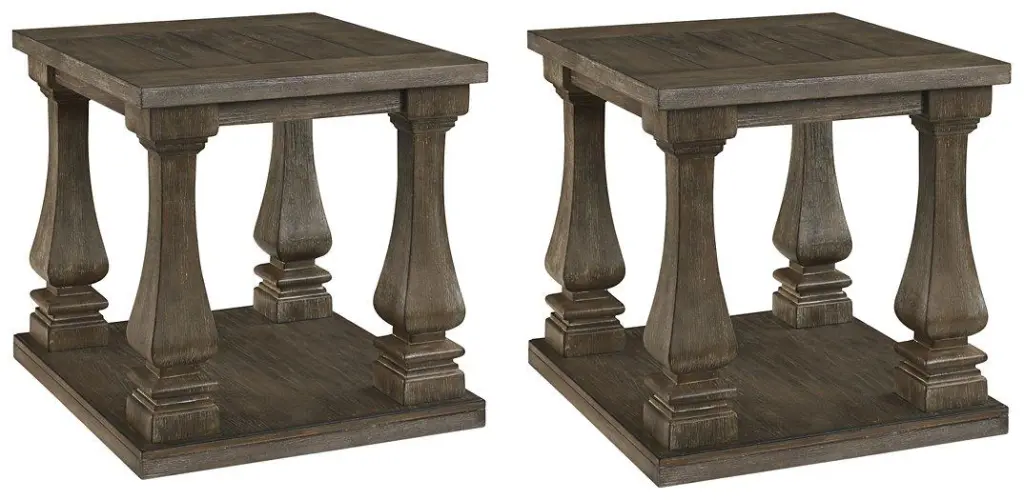 Johnelle End Table Set 2 Matching Living Room Side Tables
