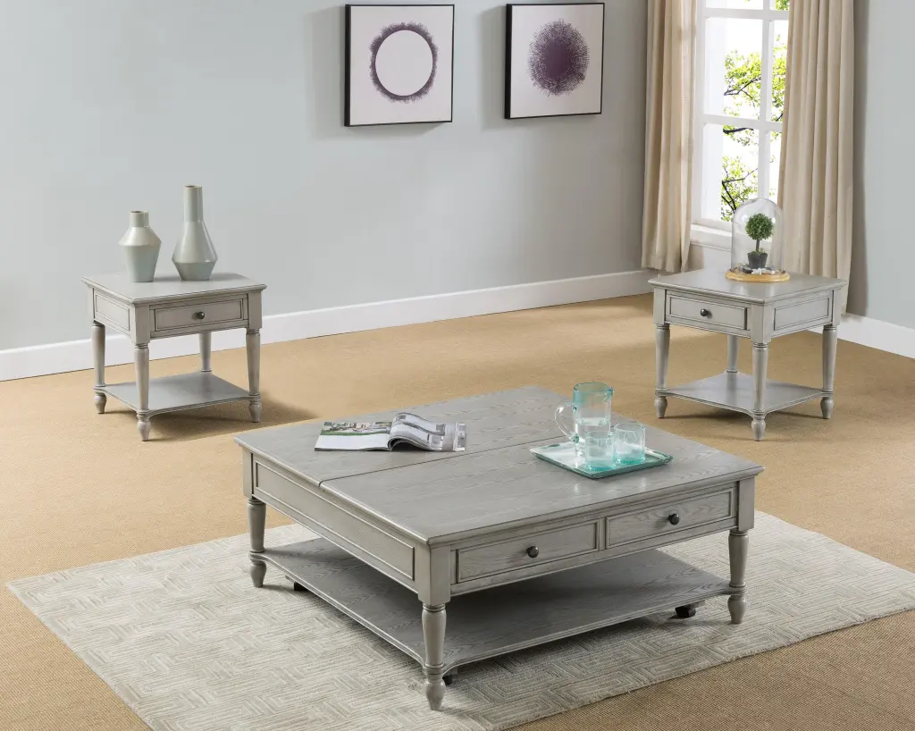 LIBERTY END TABLE - Small Accent Table Living Room